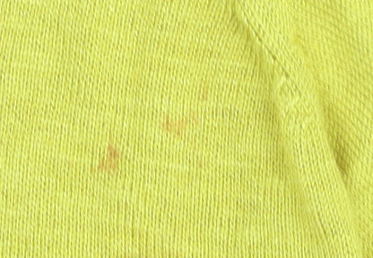 Womens UK Size L Wallis Yellow Cardigan Jumper