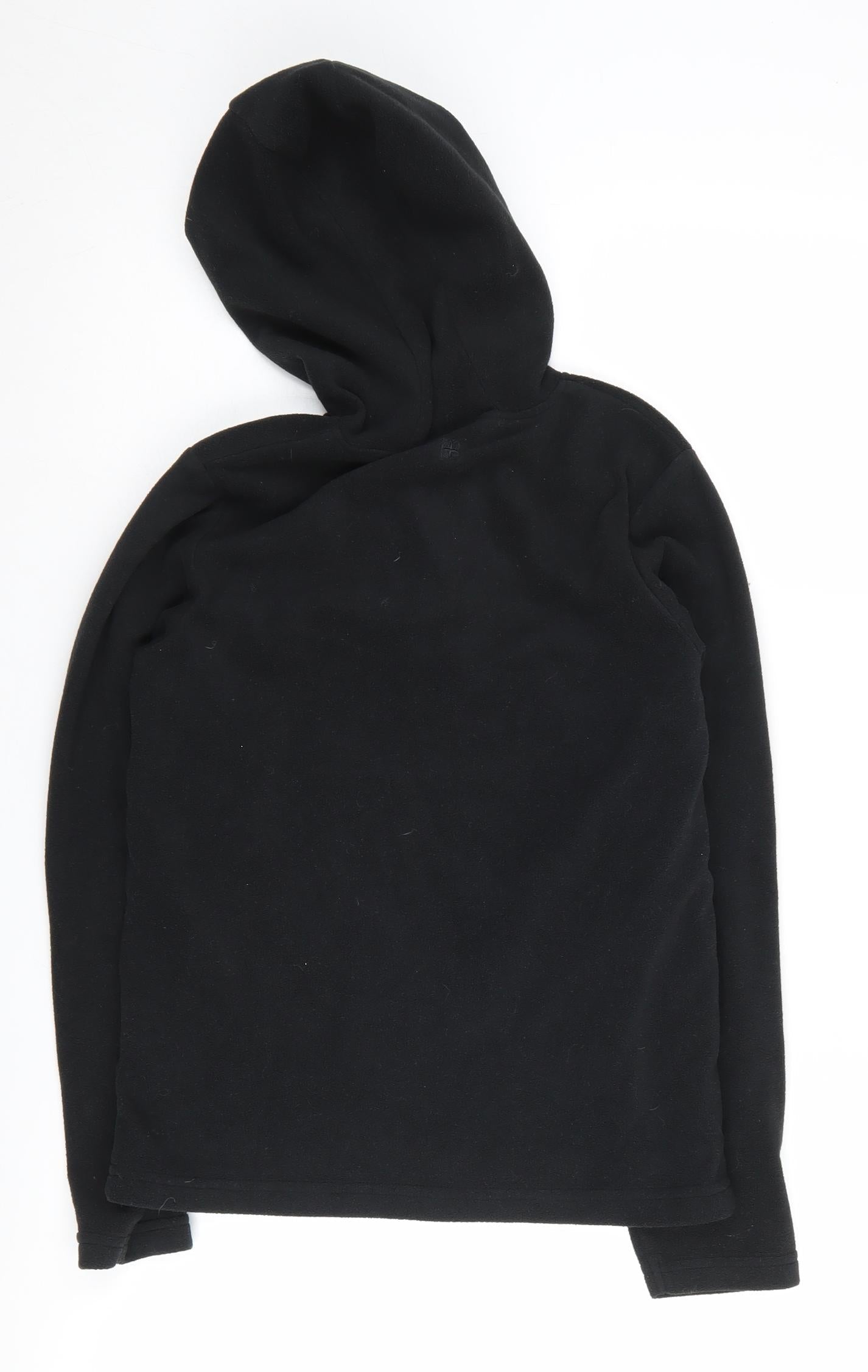 Mountain Warehouse Boys Black Fleece Hoodie 11-12 Years