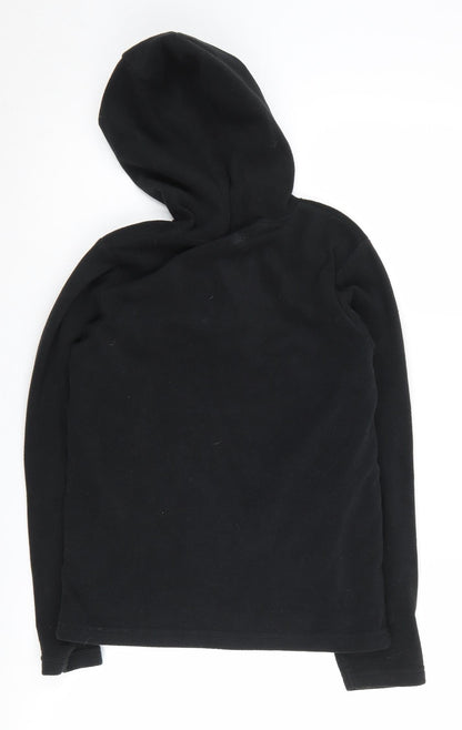 Mountain Warehouse Boys Black Fleece Hoodie 11-12 Years