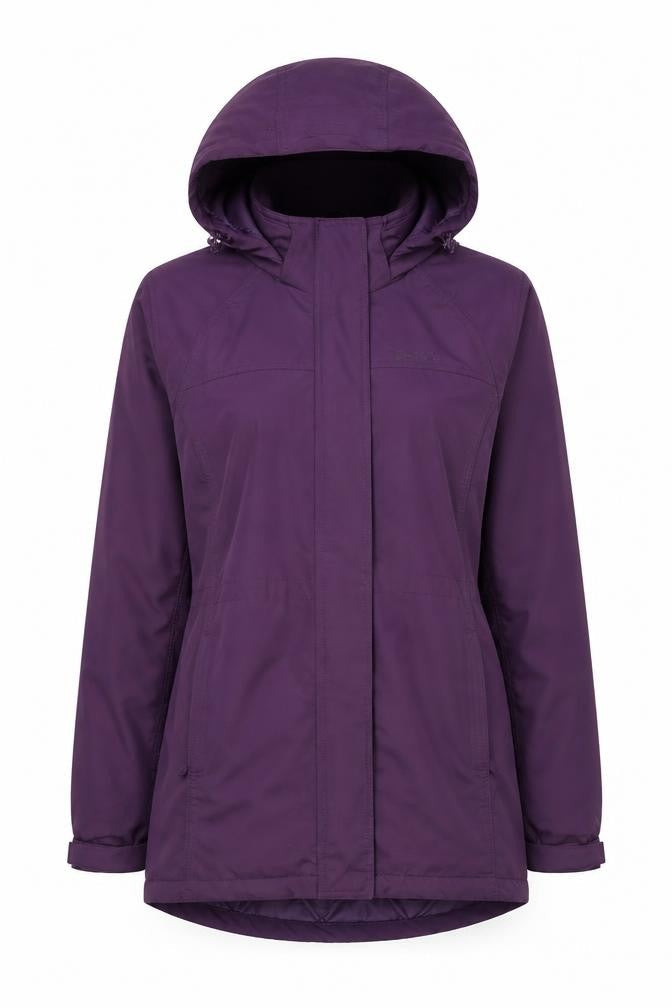 Womens UK Size 12 Mountain Warehouse Purple Windbreaker Coat