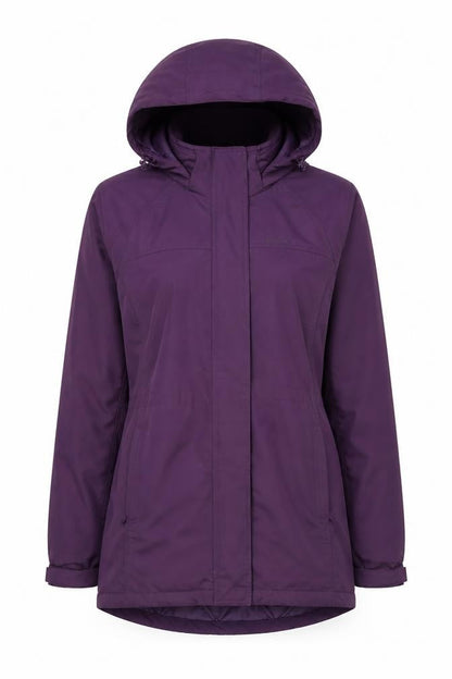 Womens UK Size 12 Mountain Warehouse Purple Windbreaker Coat