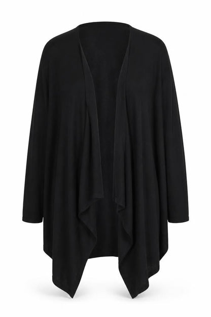Womens UK Size 20 Marks and Spencer Black Cape Jumper
