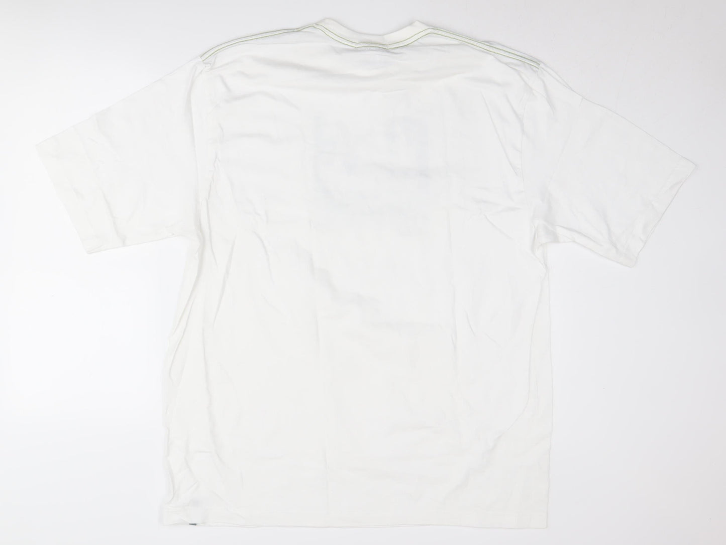 Mens UK Size 2XL DECATHLON White  T-Shirt