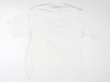 Mens UK Size 2XL DECATHLON White  T-Shirt