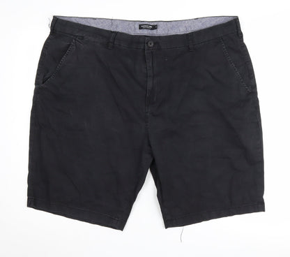 Capsule I Men Black Chino Shorts - Size 46