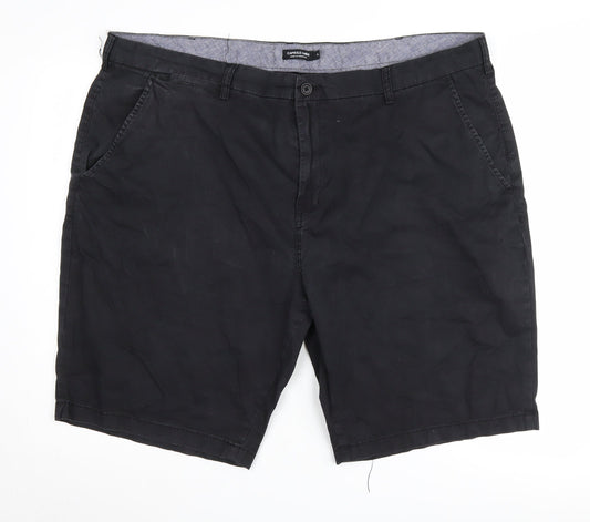 Capsule I Men Black Chino Shorts - Size 46
