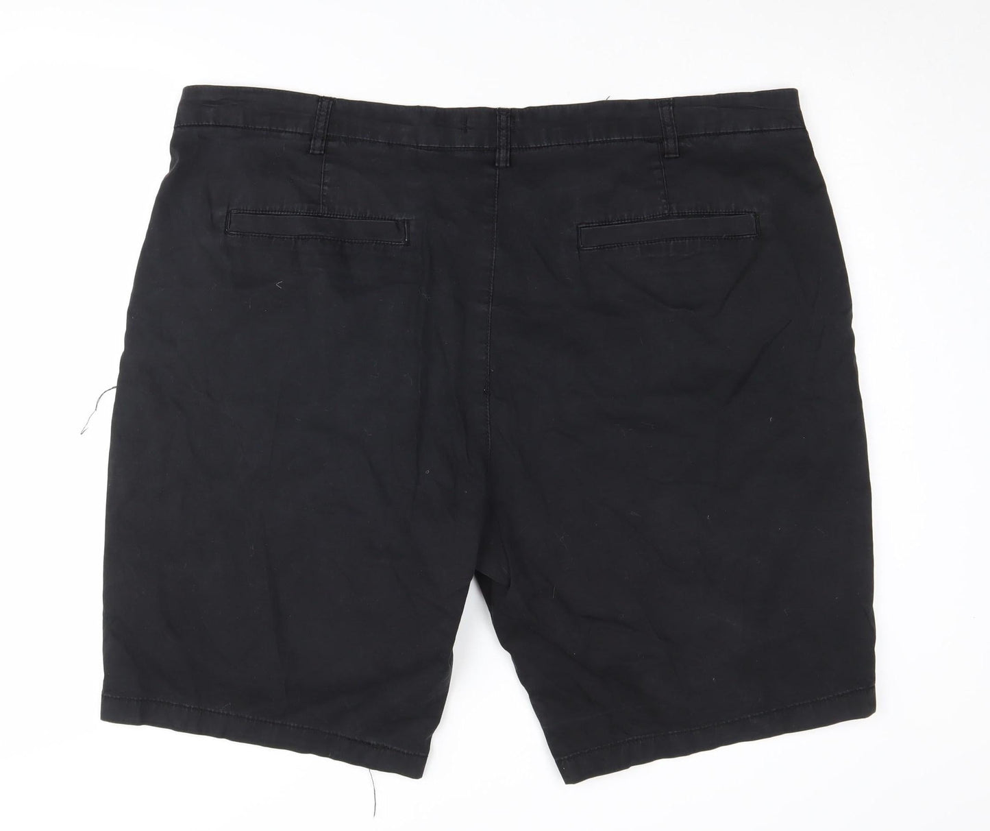 Capsule I Men Black Chino Shorts - Size 46