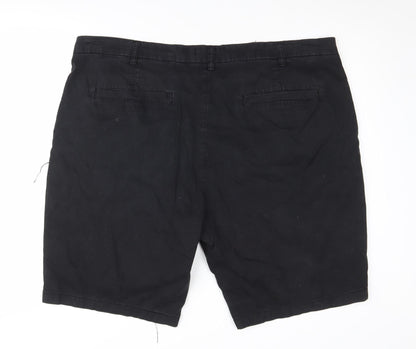 Capsule I Men Black Chino Shorts - Size 46