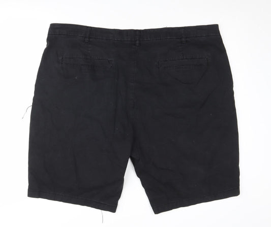 Capsule I Men Black Chino Shorts - Size 46