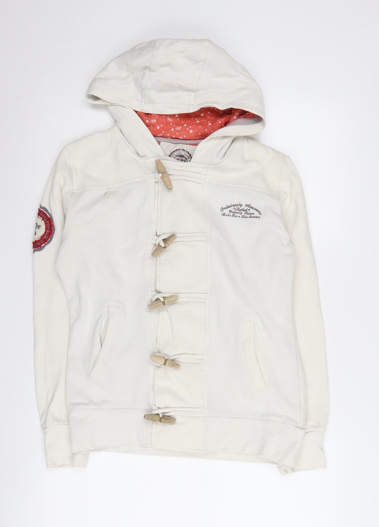 REDBAT Women's Ivory Cape Style Hoodie L