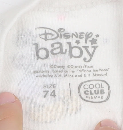Disney Baby Unisex White Mickey Babygrow 18 Months