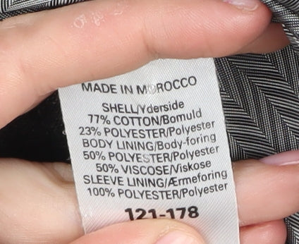 Next Women's Black Mid-Length Jacket Size 8