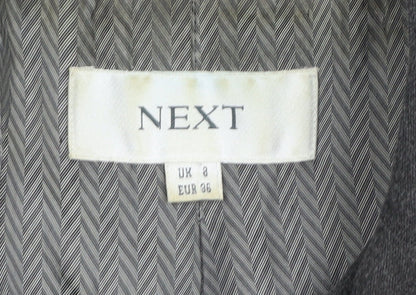 Next Women's Black Mid-Length Jacket Size 8