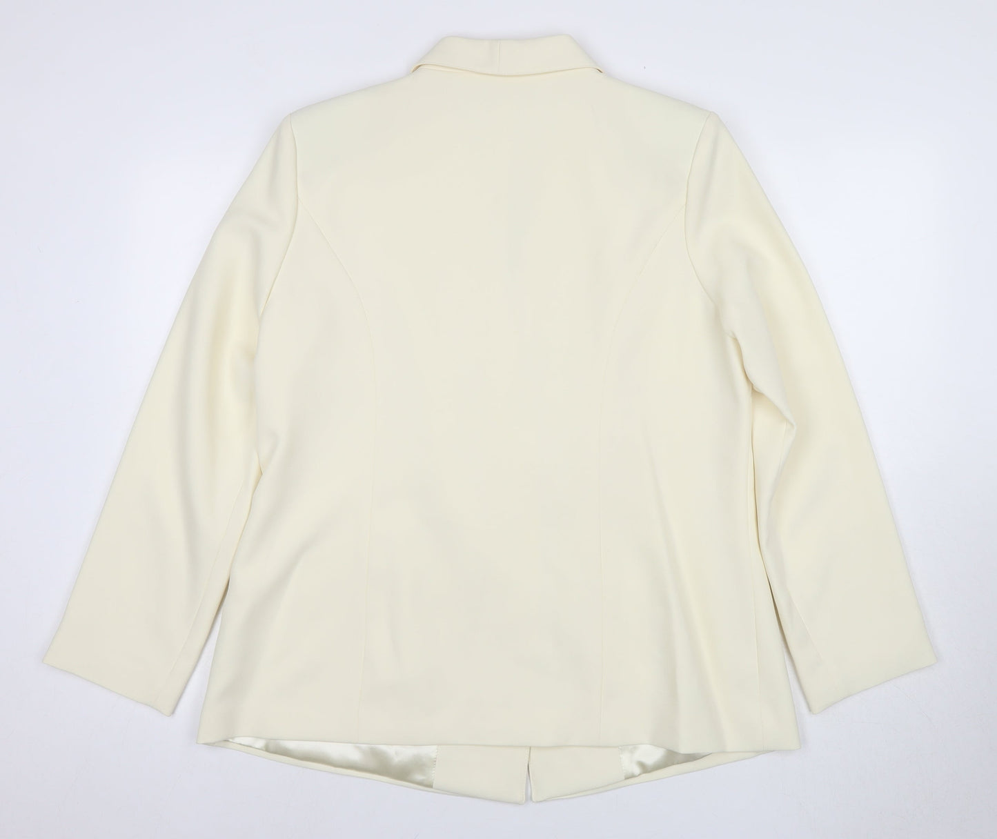 Damart Women's Ivory Suit Jacket, Size 14, Business