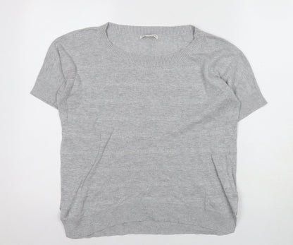 Banana Republic Womens Grey Short Sleeve T-Shirt S