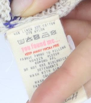 Womens UK Size 12 White Stuff Beige Pullover Jumper
