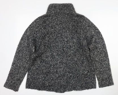 Marks and Spencer Women's Black Size 12 Button Cardigan