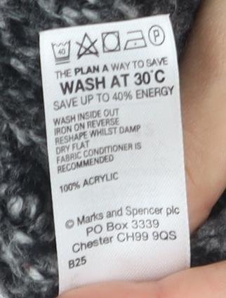 Marks and Spencer Women's Black Size 12 Button Cardigan