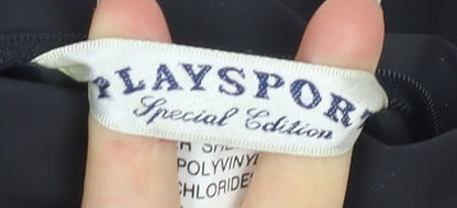 Playsport Black L Waistcoat Unisex Full Zip Casual Layer