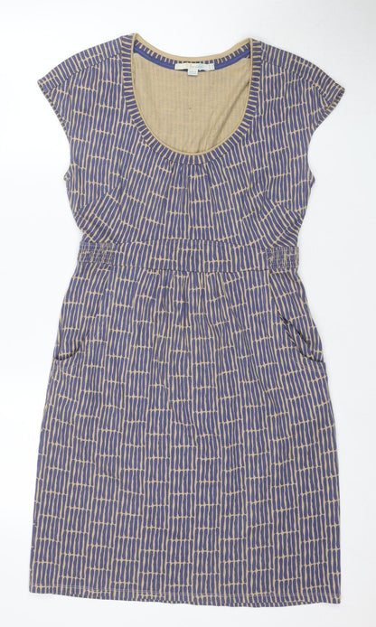 Boden Women's Multicoloured Shift Dress Size 10