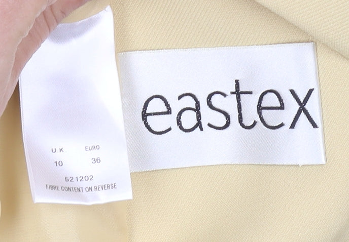 Eastex Women's Beige Regular Fit Blazer UK Size 10