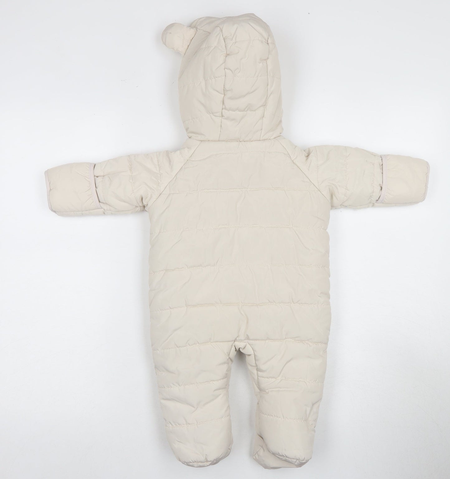 Jessica Simpson Ivory Unisex Snowsuit 6-9M Hooded Winter