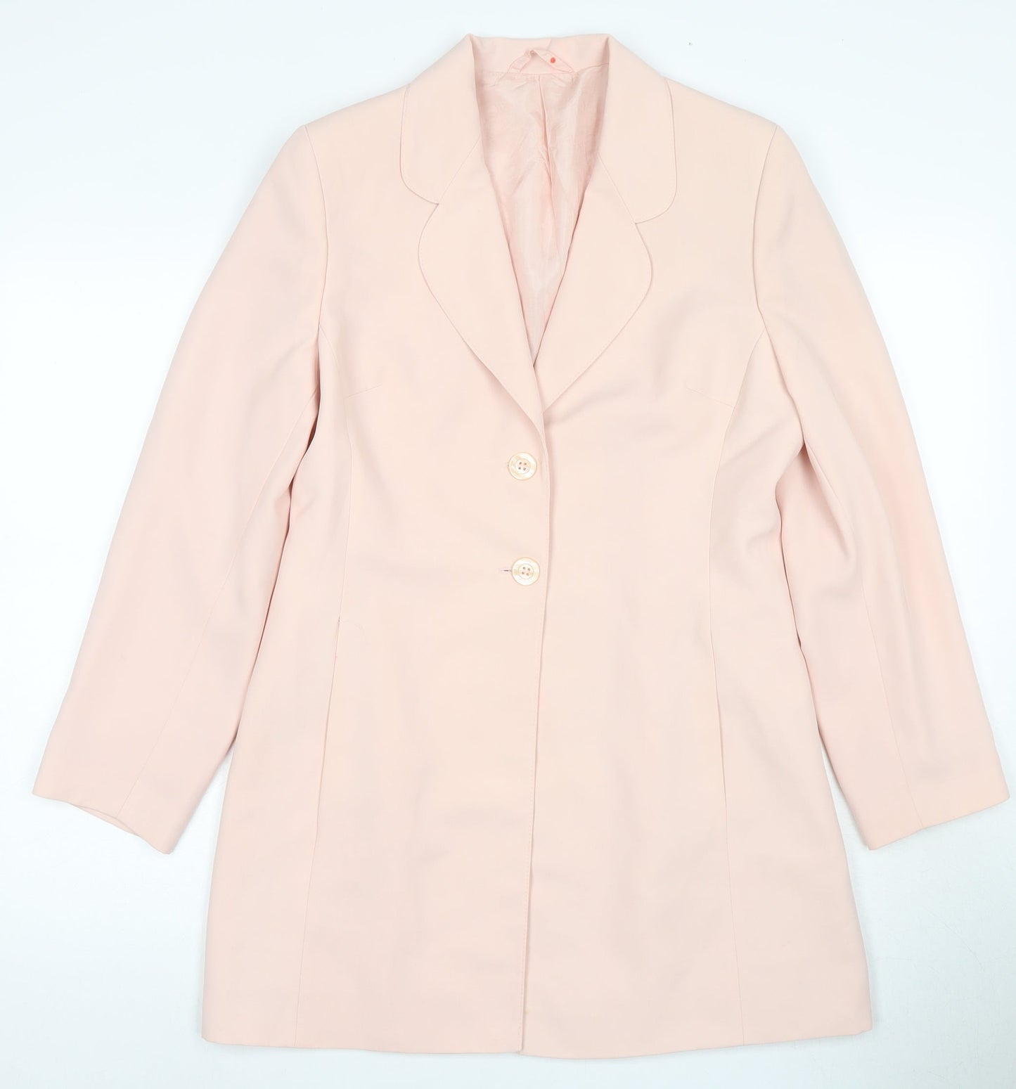 Next Women's Pink Polyester Blazer, Size 12