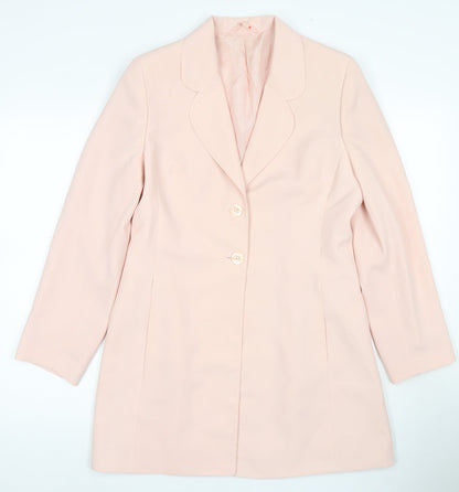 Next Women's Pink Polyester Blazer, Size 12