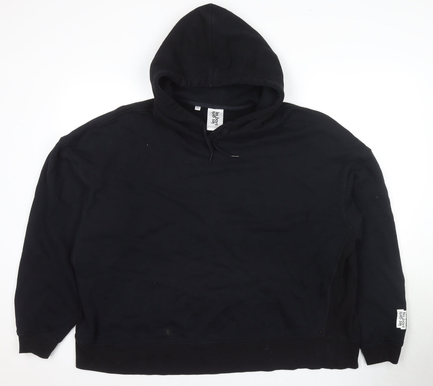 Les Girls Les Boys Unisex Black Pullover Hoodie