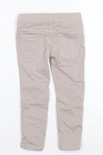 United Colors of Benetton Girls Beige Skinny Jeans, 2XS