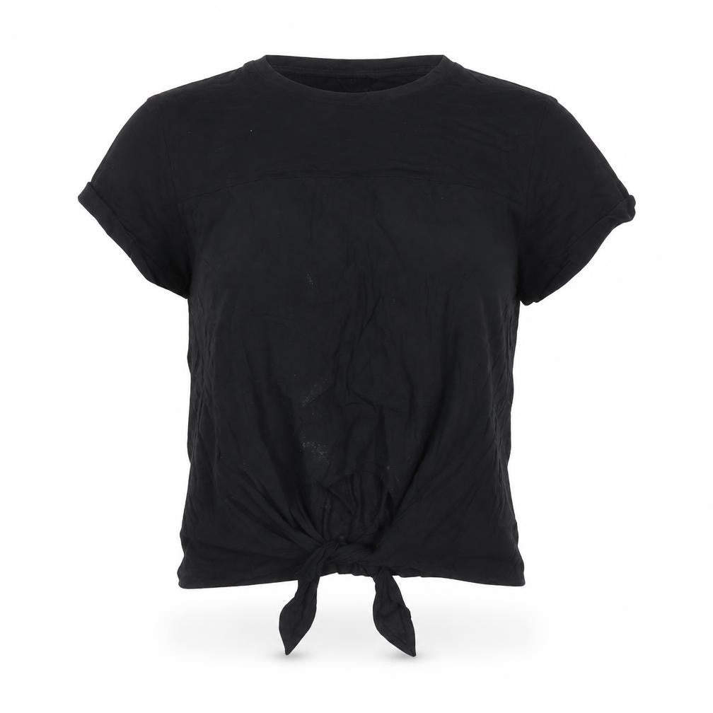 Womens UK Size 2XS Jack Wills Black Basic T-Shirt
