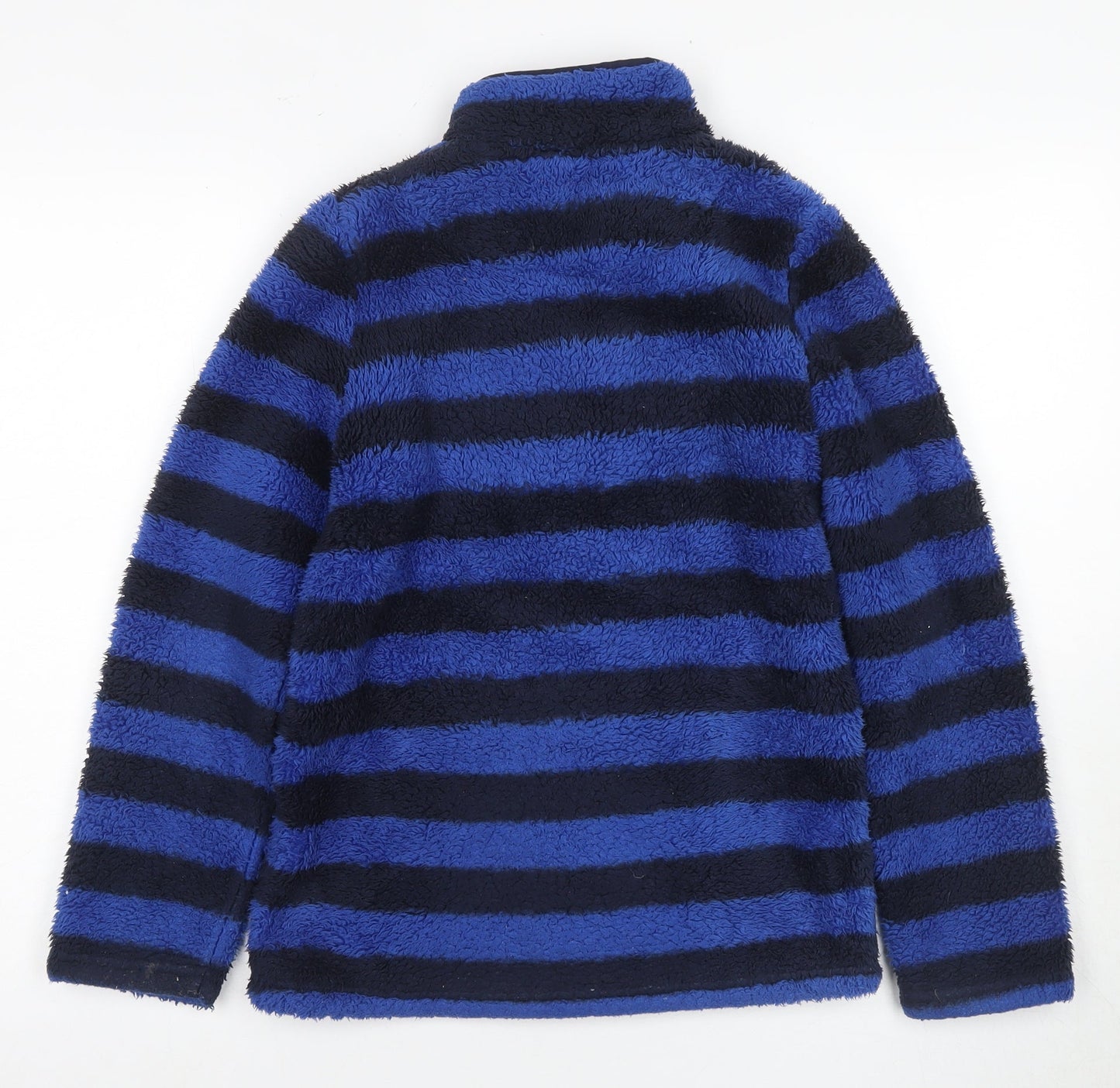 Joules Boys Blue Striped Pullover Hoodie 11-12 Years