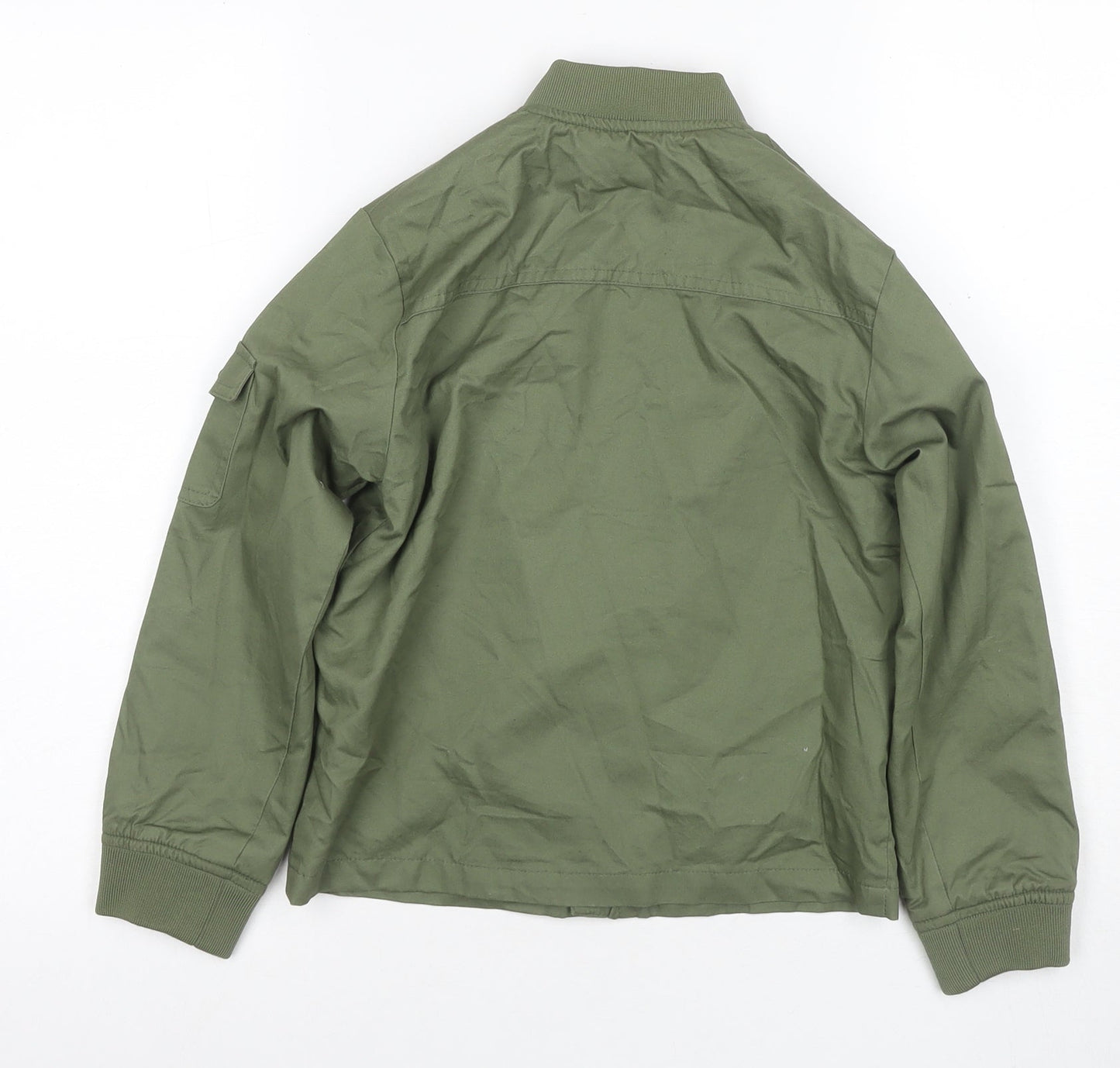 Ben Sherman Boys Green Bomber Jacket 8-9 Years