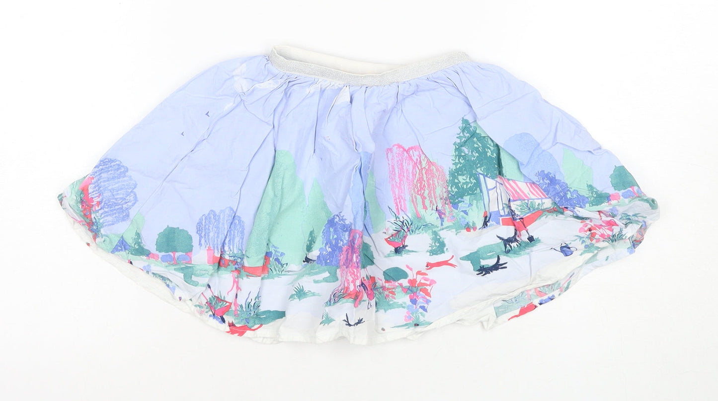 Joules Girls Multicoloured Swing Skirt, 3-4 Years, Casual