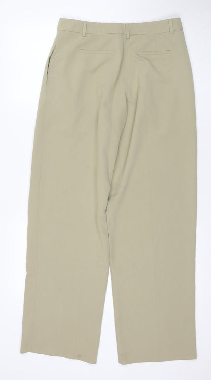 Womens UK Size 10 ASOS DESIGN Regular Fit Business Casual Beige Trousers