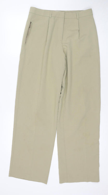 Womens UK Size 10 ASOS DESIGN Regular Fit Business Casual Beige Trousers