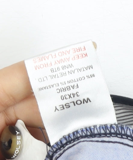 Wolsey Men's Blue Trousers 38