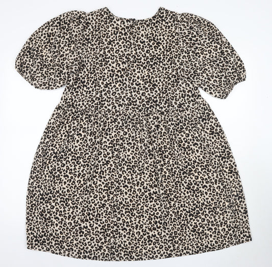 ASOS Women’s Animal Print Short Sleeve Dress