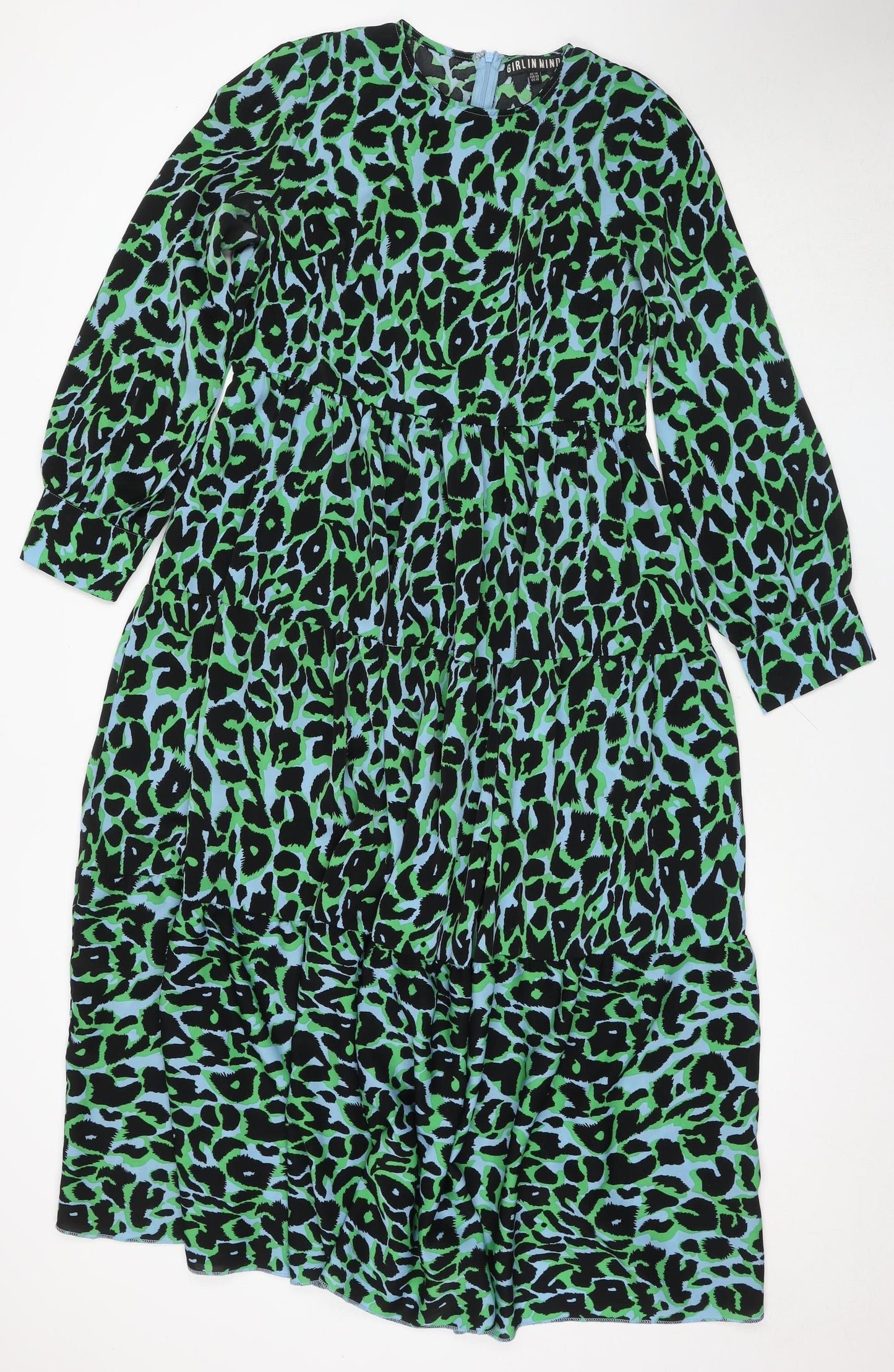 Girl In Mind Women's Animal Print Dress Size 14