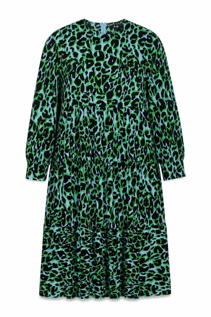 Girl In Mind Women's Animal Print Dress Size 14