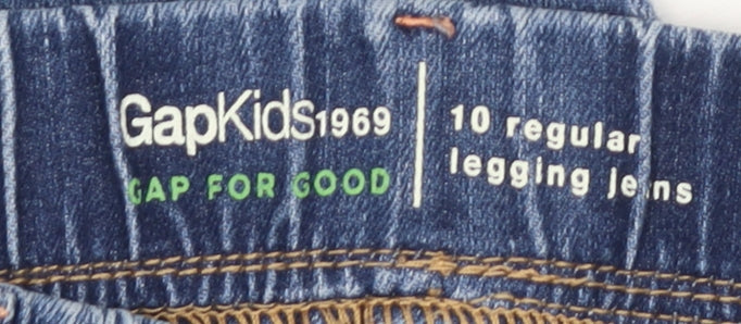 Gap Girls Blue Jegging Jeans Size 10-11 Years
