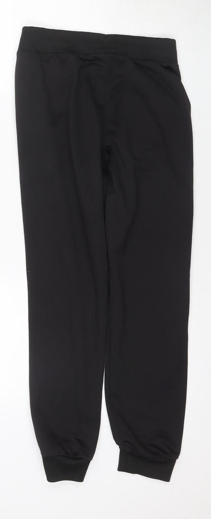 Puma Boys Black Joggers L Tapered Sports Trousers