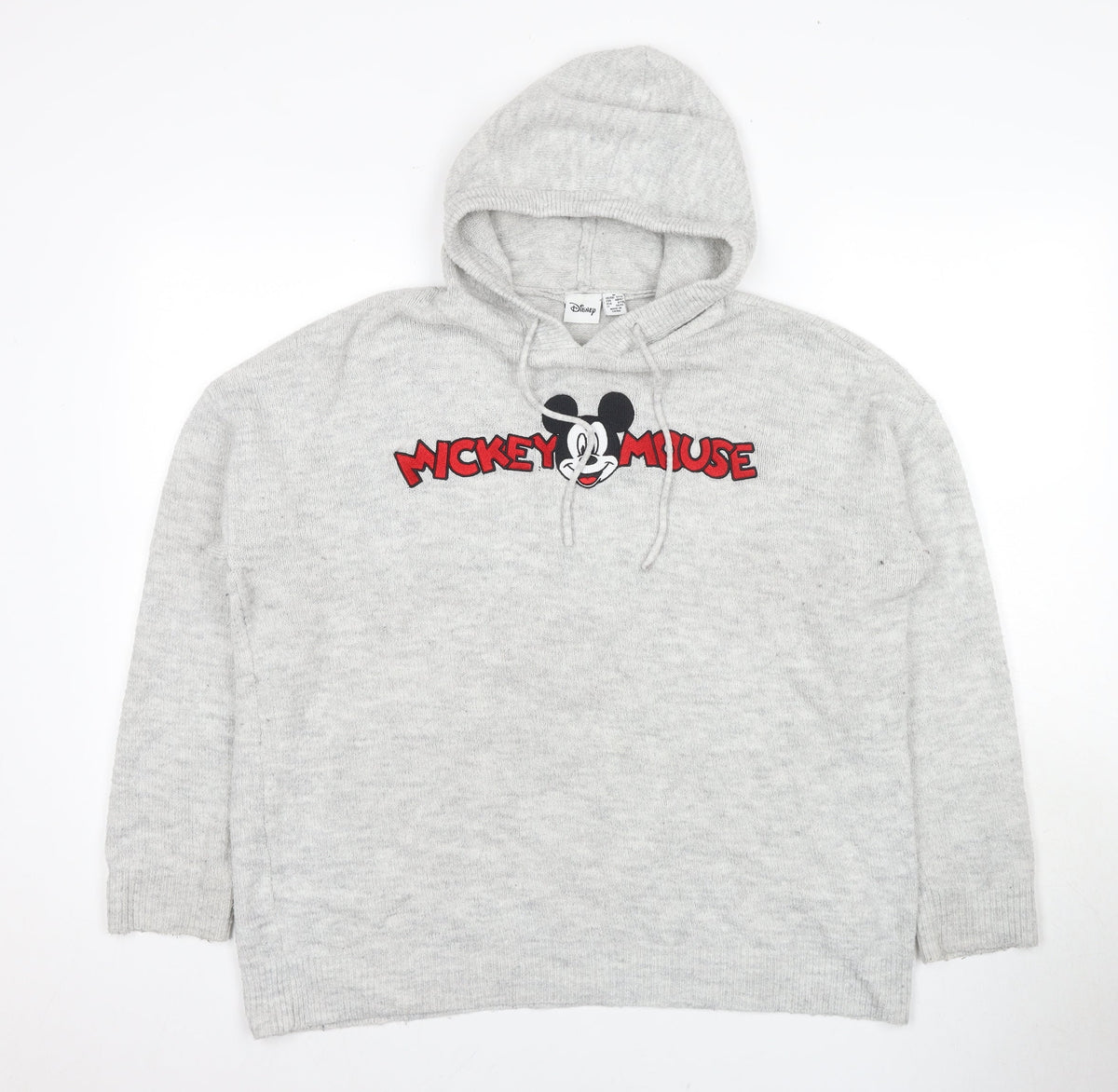 Womens UK Size M Disney Grey Hoodie Hoodie