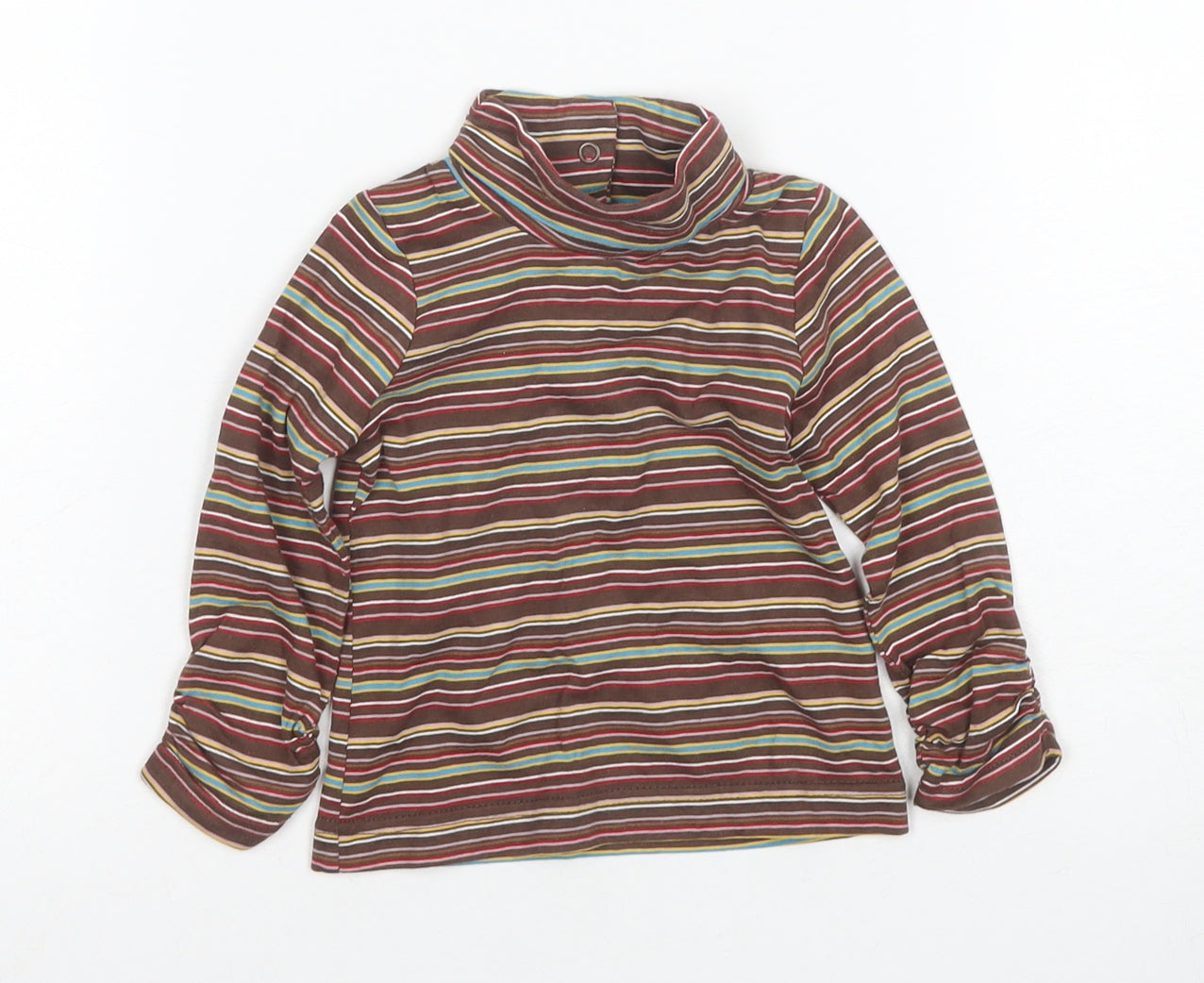 Mini Club Multicoloured Striped T-Shirt 6-9 Months