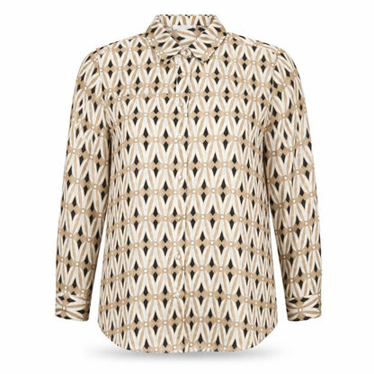 Womens UK Size 12 Quiz Beige  Button-Up