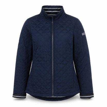 Womens UK Size 10 Regatta Blue Quilted Coat