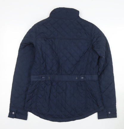 Womens UK Size 10 Regatta Blue Quilted Coat