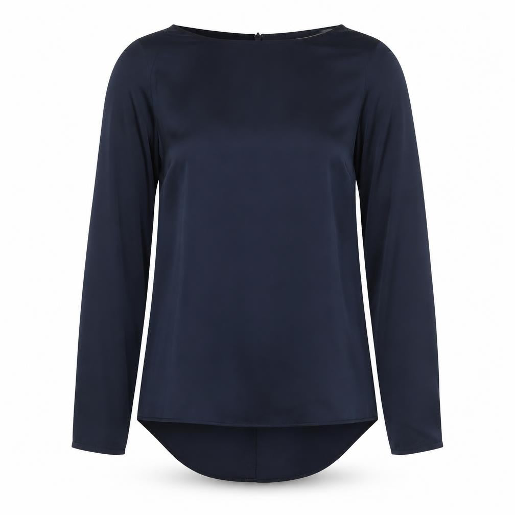 Womens UK Size 6 NEXT Blue Basic Blouse