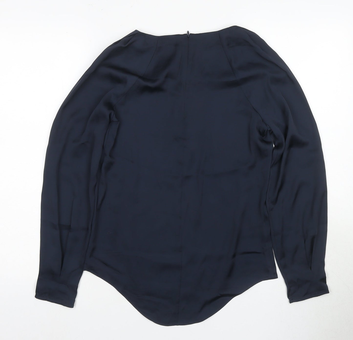 Womens UK Size 6 NEXT Blue Basic Blouse