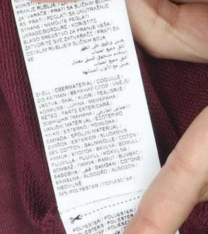 Puma Women's Red Pullover Hoodie, Size 14, Regular Fit, Sports